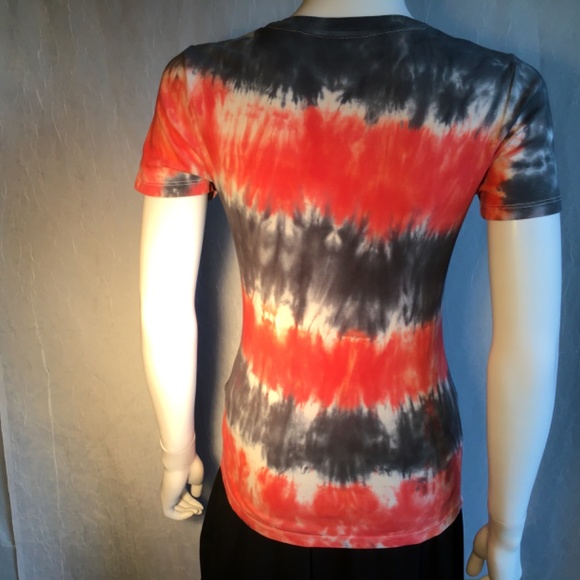 Merona Tie Dye T-Shirt V-Neck - Picture 4 of 7